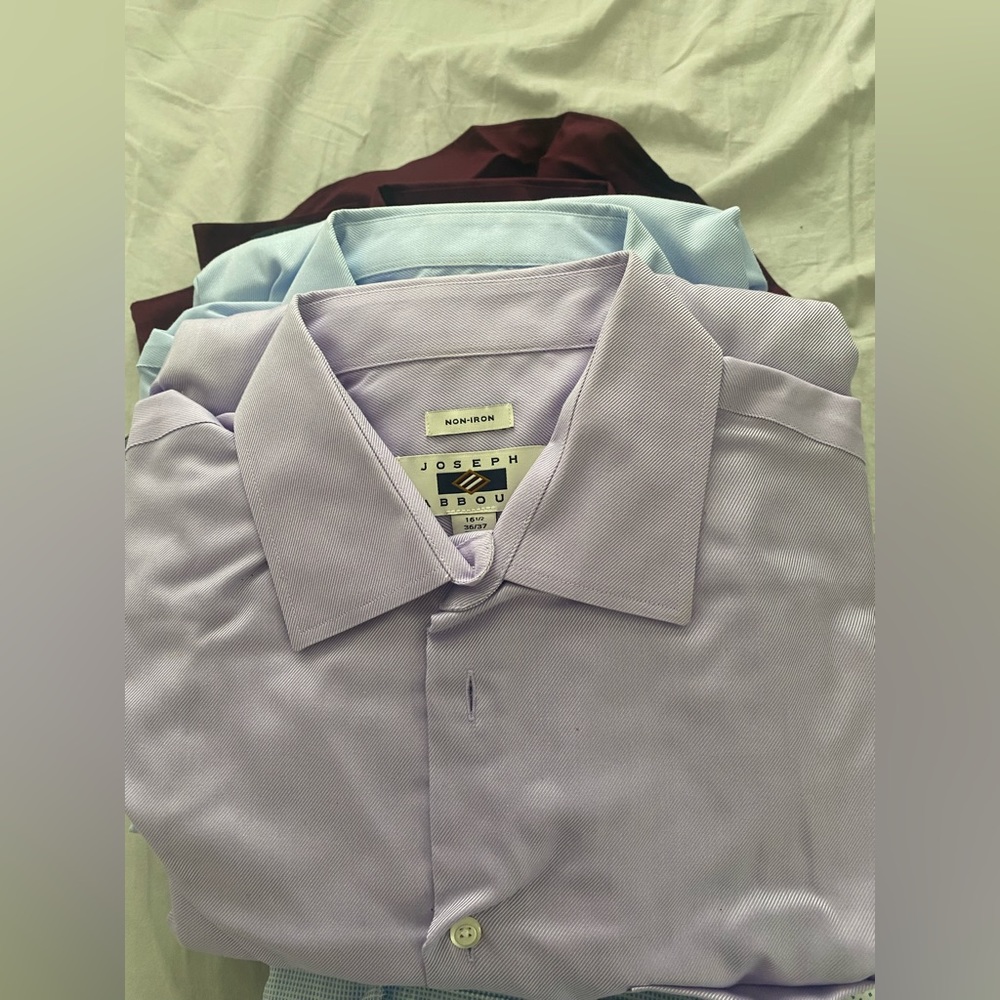 Pack of 6 Dress Shirts 16/37 to 16.5/37